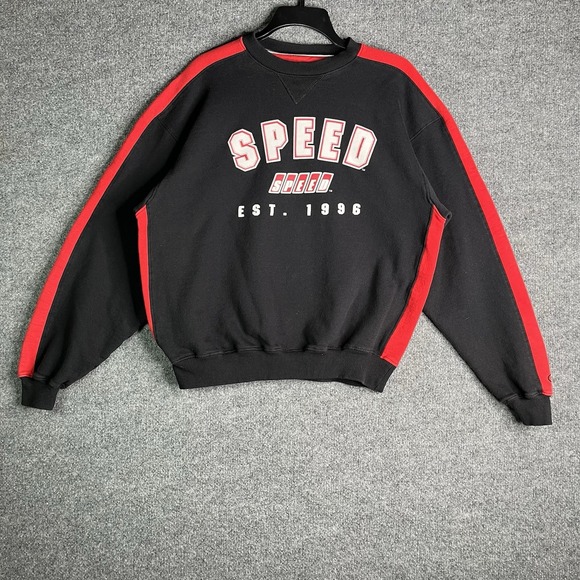 Champion Other - Vintage Champion Speed Racing Sweatshirt‎ Mens Large Pullover Crewneck Retro
